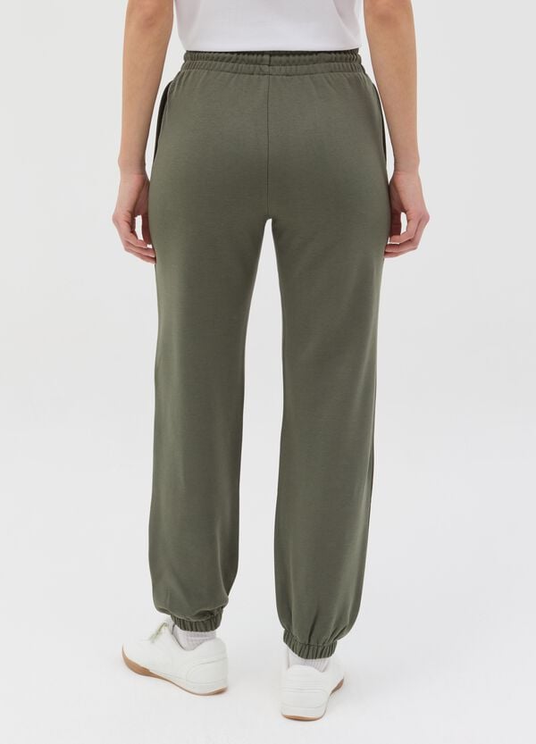 Ovs Joggers Essential In Felpa Con Coulisse