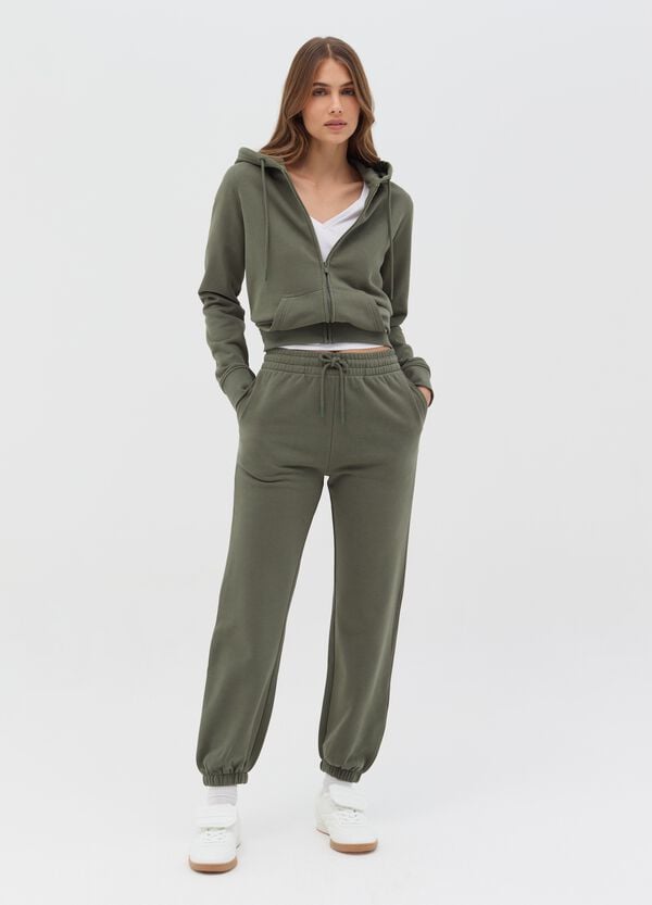 Ovs Joggers Essential in felpa con coulisse