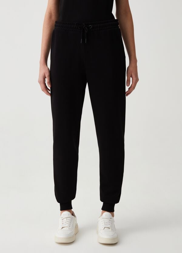 Ovs Joggers Essential In Felpa Con Coulisse