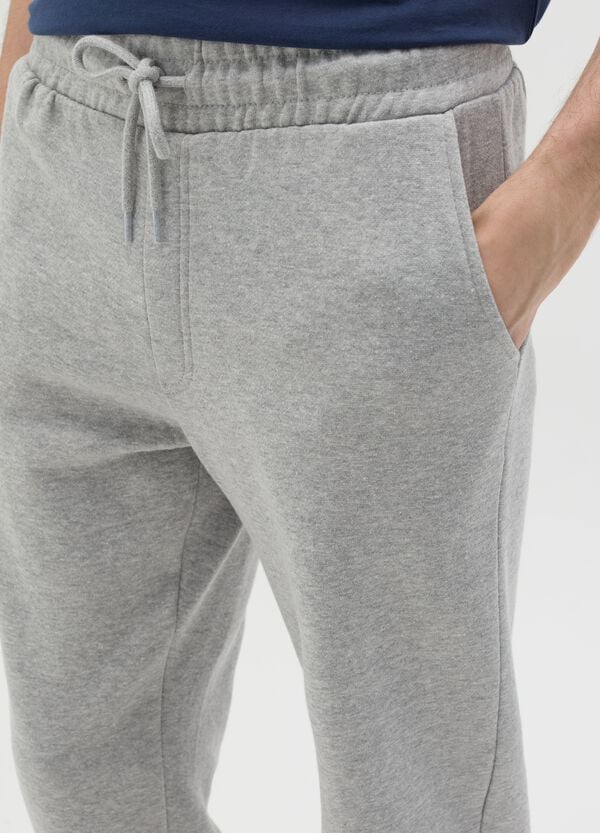 Ovs Joggers Essential In Felpa Con Coulisse