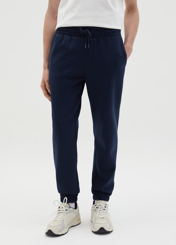 Ovs Joggers Essential In Felpa Con Coulisse