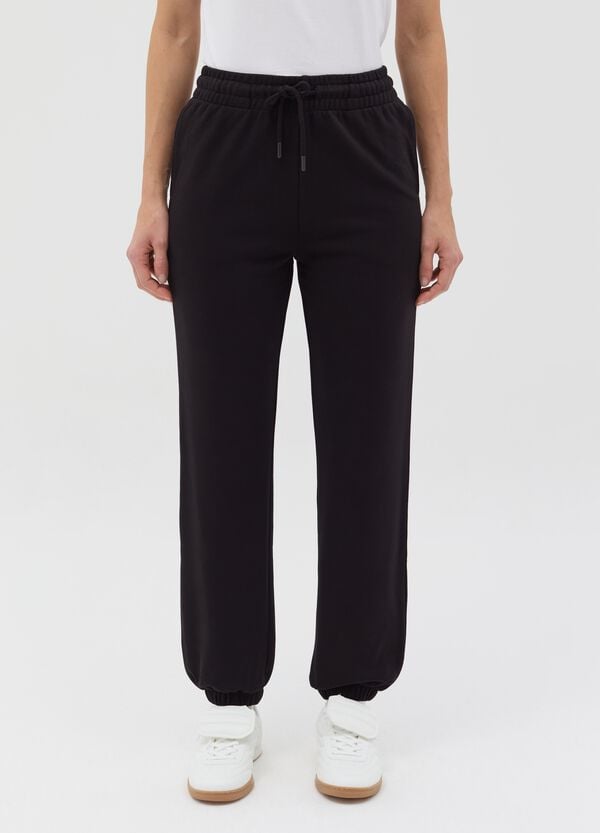Ovs Joggers Essential In Felpa Con Coulisse