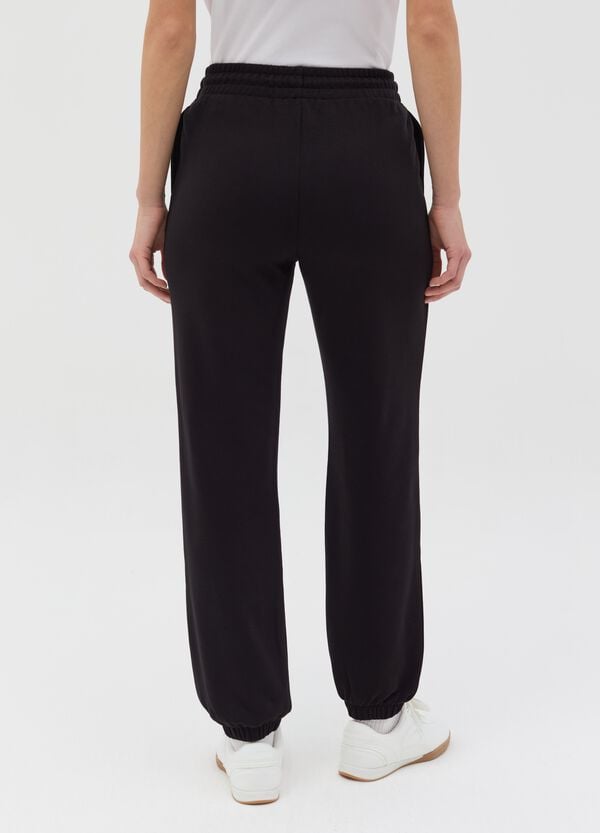 Ovs Joggers Essential In Felpa Con Coulisse