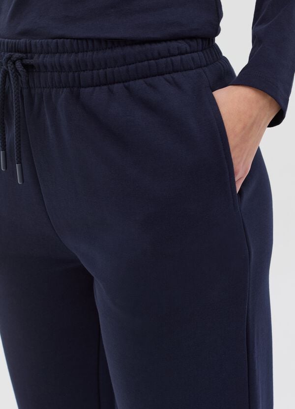 Ovs Joggers Essential In Felpa Con Coulisse