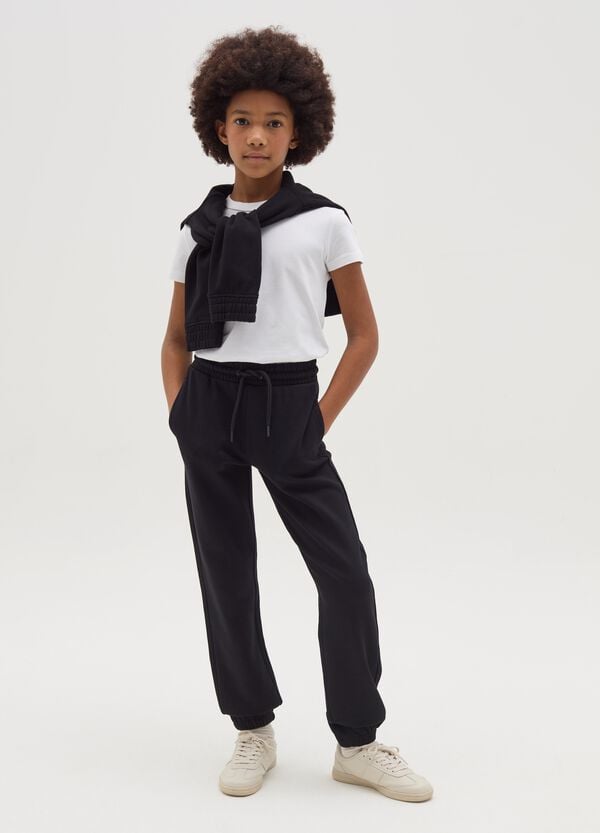 Ovs Joggers Essential in felpa con coulisse