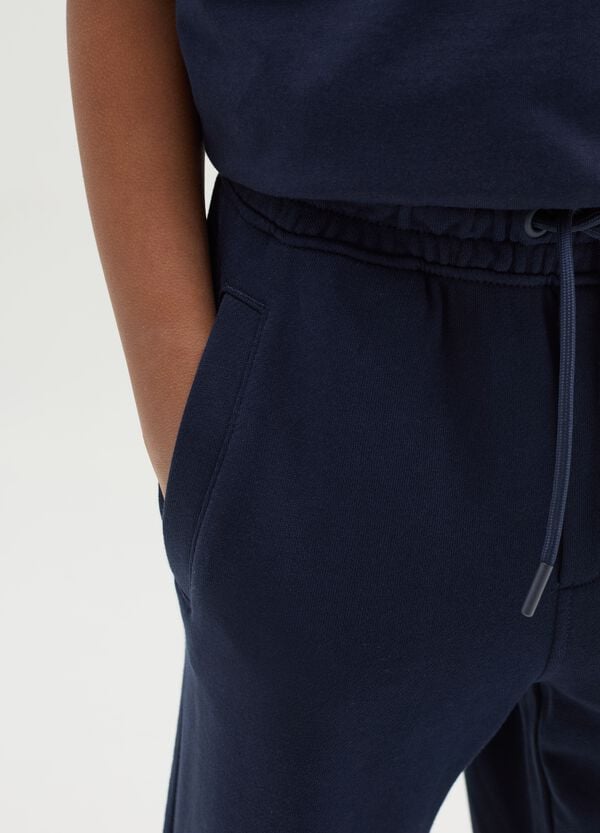 Ovs Joggers Essential In Felpa Con Coulisse
