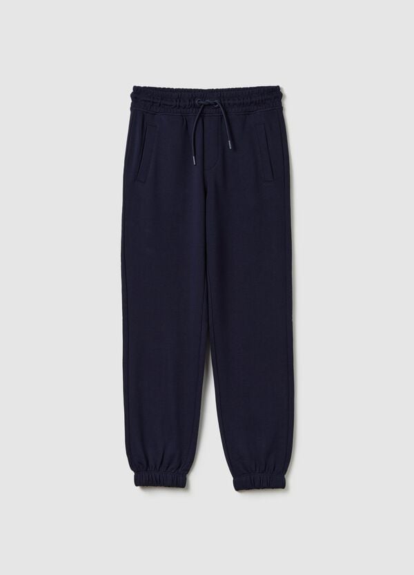 Ovs Joggers Essential In Felpa Con Coulisse