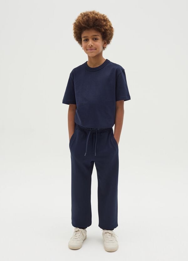 Ovs Joggers Essential in felpa con coulisse