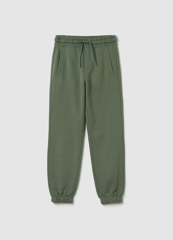Ovs Joggers Essential In Felpa Con Coulisse