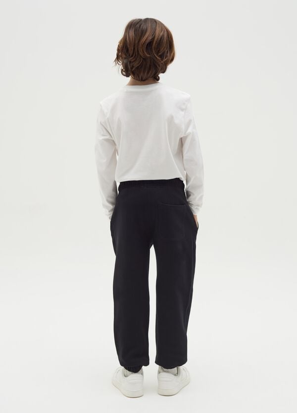 Ovs Joggers Essential In Felpa Con Coulisse