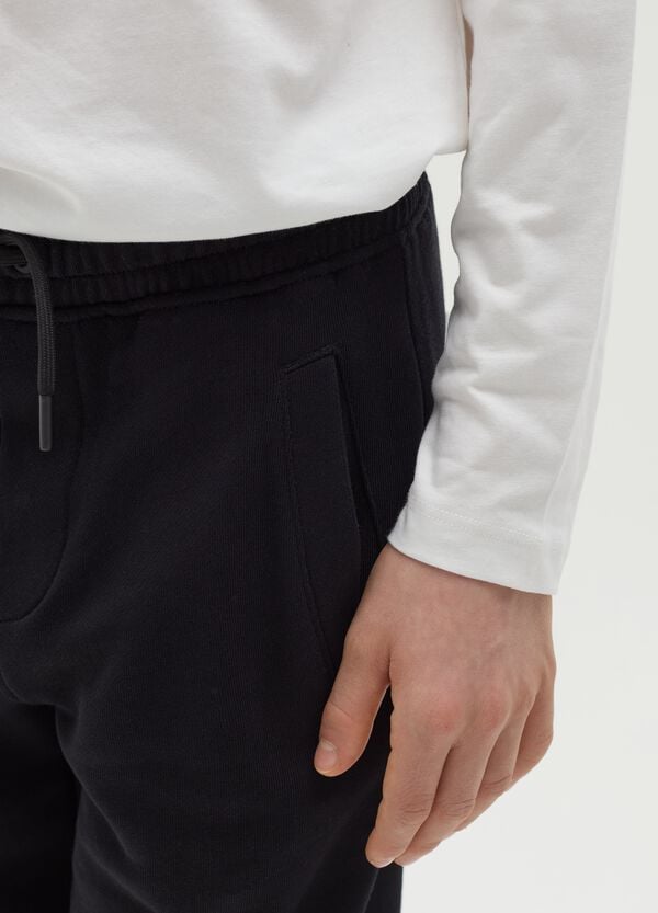 Ovs Joggers Essential In Felpa Con Coulisse
