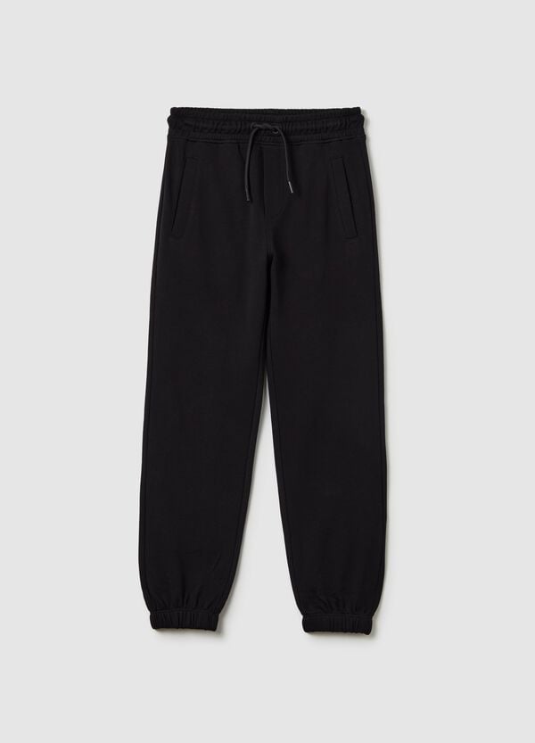 Ovs Joggers Essential In Felpa Con Coulisse