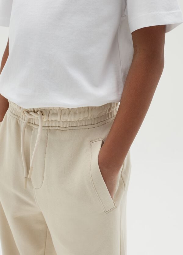 Ovs Joggers Essential In Felpa Con Coulisse