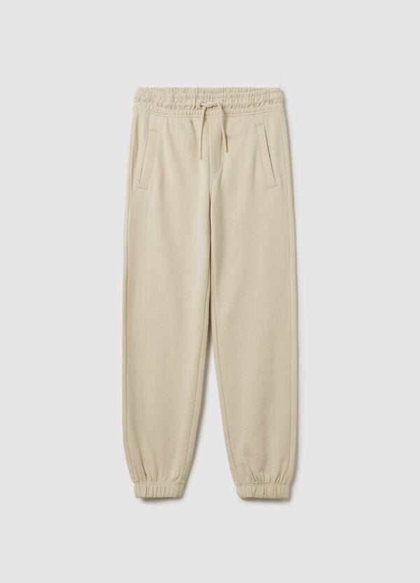 Ovs Joggers Essential In Felpa Con Coulisse