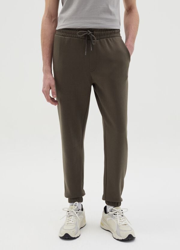 Ovs Joggers Essential In Felpa Con Coulisse