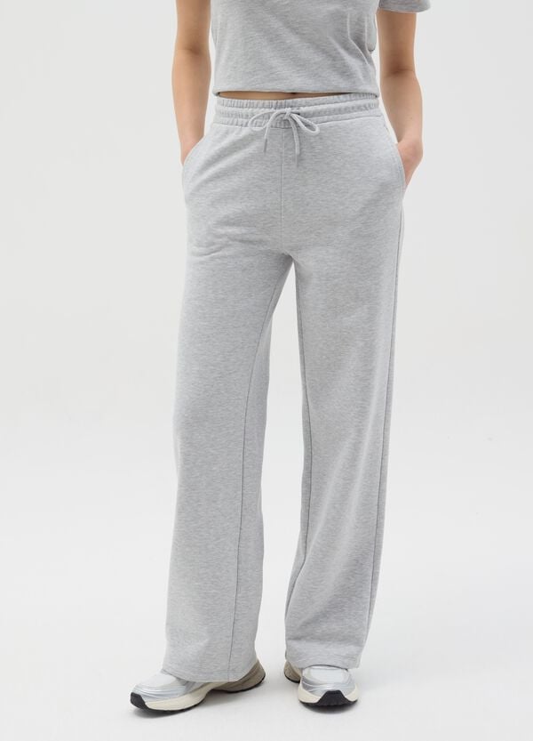Ovs Joggers Essential Straight Fit Con Coulisse