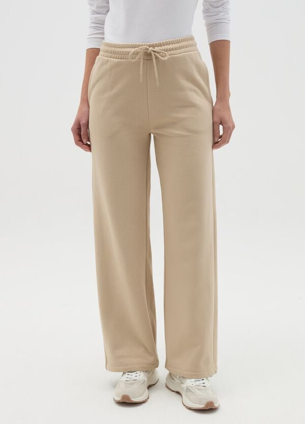 Ovs Joggers Essential Straight Fit Con Coulisse