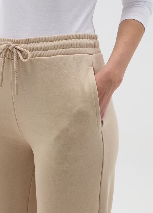 Ovs Joggers Essential Straight Fit Con Coulisse