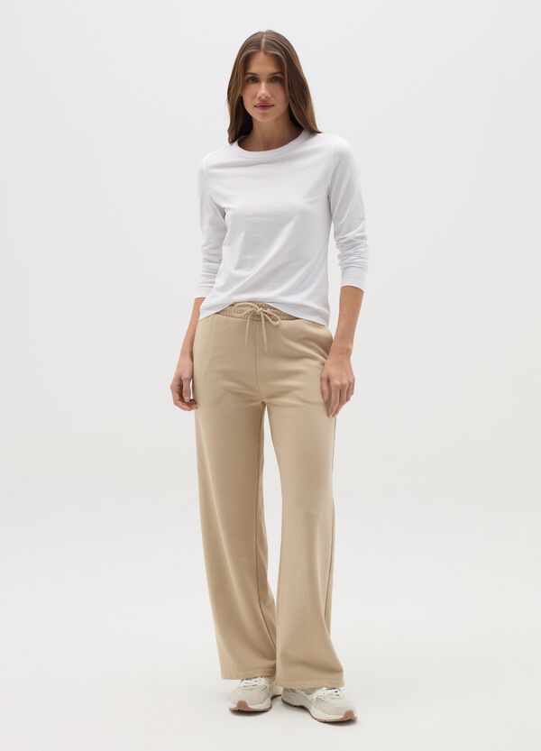 Ovs Joggers Essential straight fit con coulisse