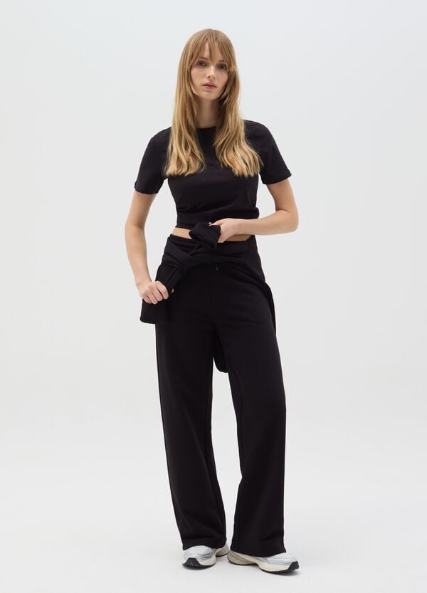 Ovs Joggers Essential straight fit con coulisse