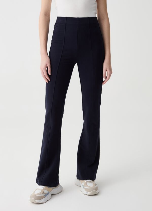 Ovs Joggers Flare Fit Con Cuciture In Rilievo