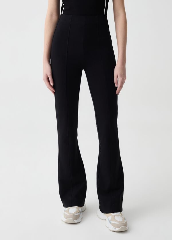 Ovs Joggers Flare Fit Con Cuciture In Rilievo