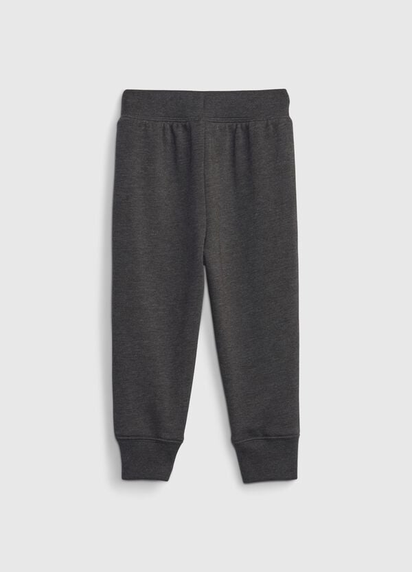 Ovs Joggers In Cotone Con Coulisse E Logo