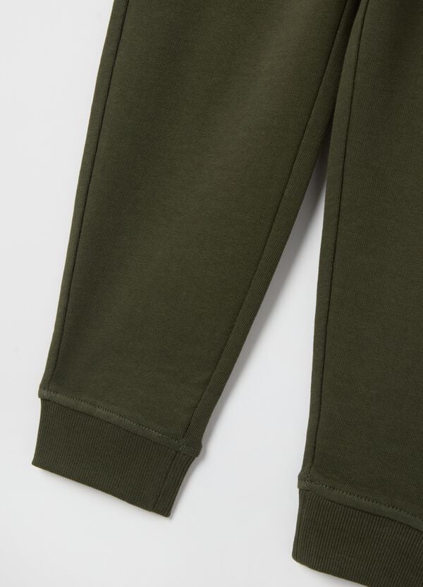 Ovs Joggers In Cotone Con Coulisse E Stampa