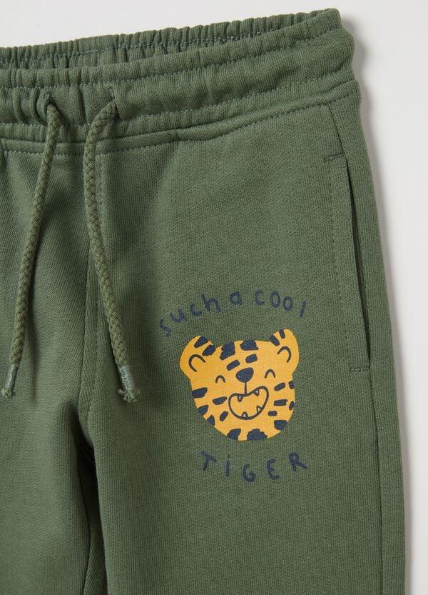 Ovs Joggers In Cotone Con Coulisse E Stampa