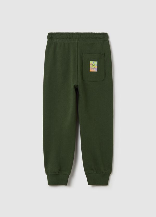 Ovs Joggers In Cotone Con Coulisse E Stampa