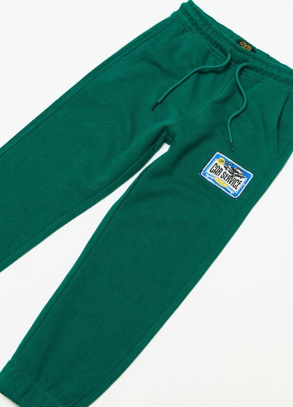 Ovs Joggers In Cotone Con Coulisse E Stampa