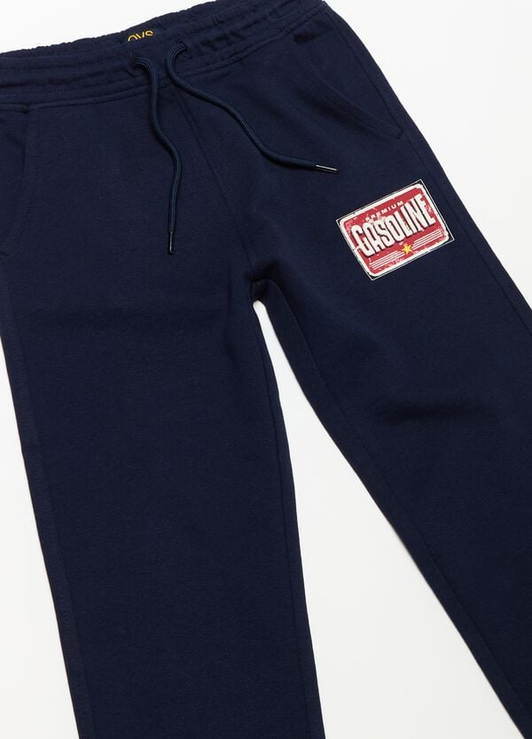 Ovs Joggers In Cotone Con Coulisse E Stampa