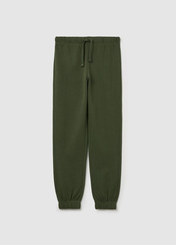 Ovs Joggers in cotone con coulisse