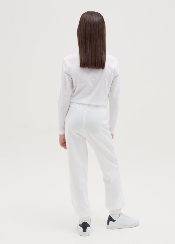 Ovs Joggers In Cotone Con Profili Elasticati