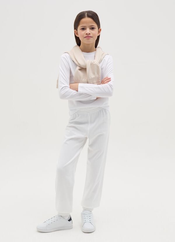 Ovs Joggers in cotone con profili elasticati