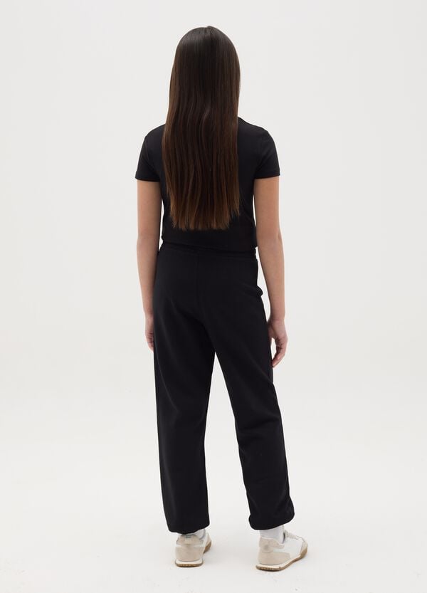 Ovs Joggers In Cotone Con Profili Elasticati
