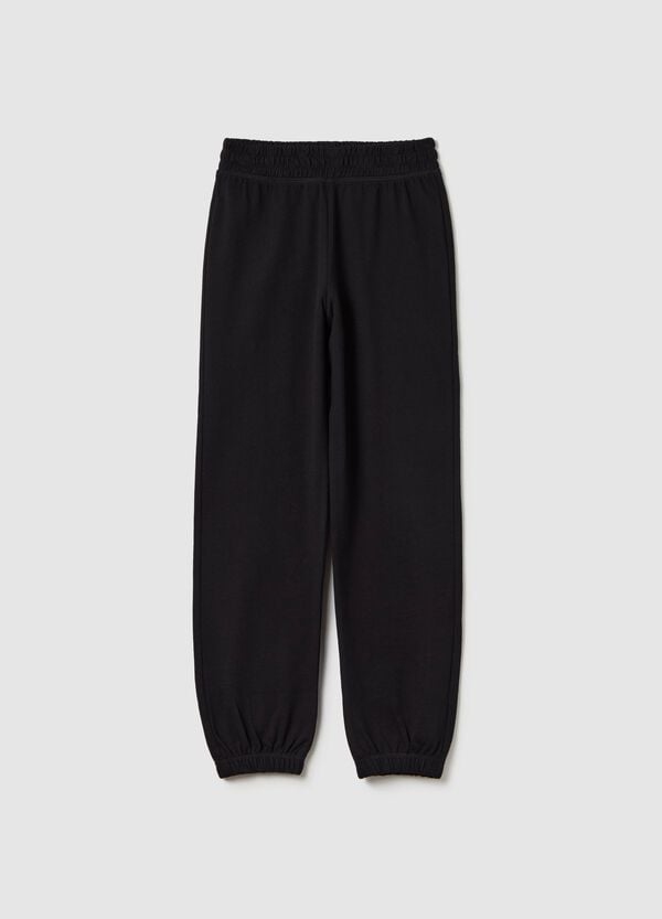 Ovs Joggers In Cotone Con Profili Elasticati