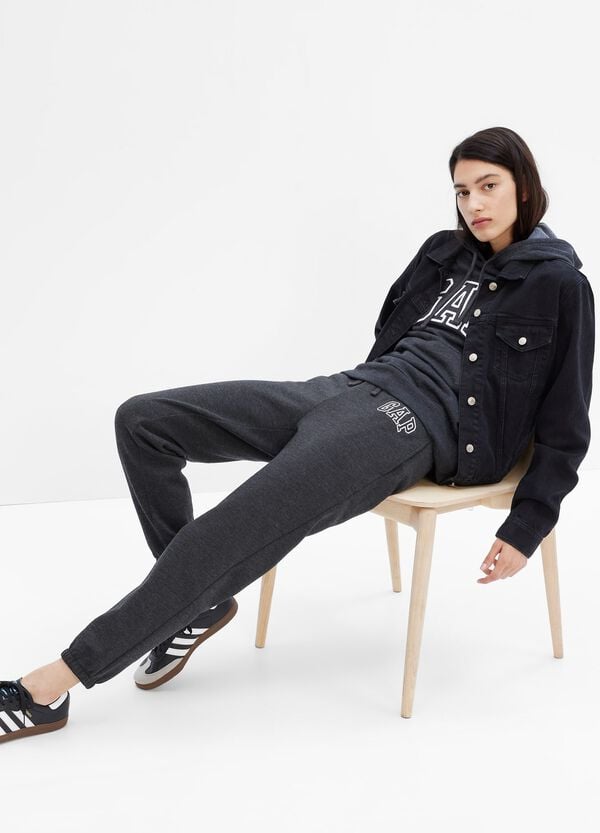 Ovs Joggers in cotone con ricamo logo