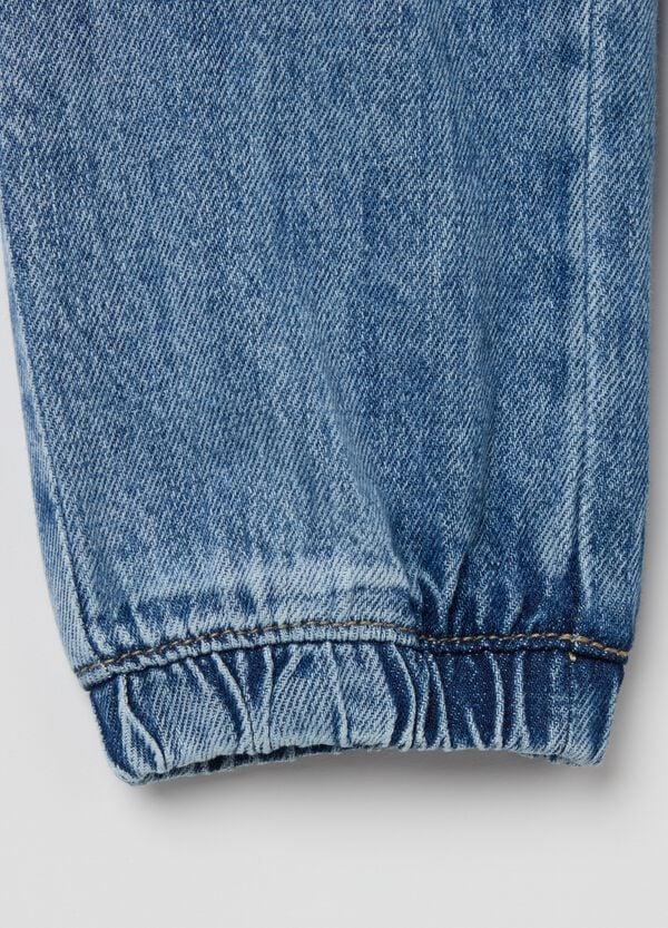 Ovs Joggers In Denim Con Coulisse