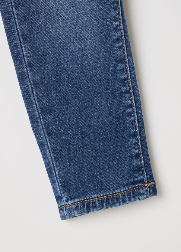 Ovs Joggers In Denim Con Coulisse