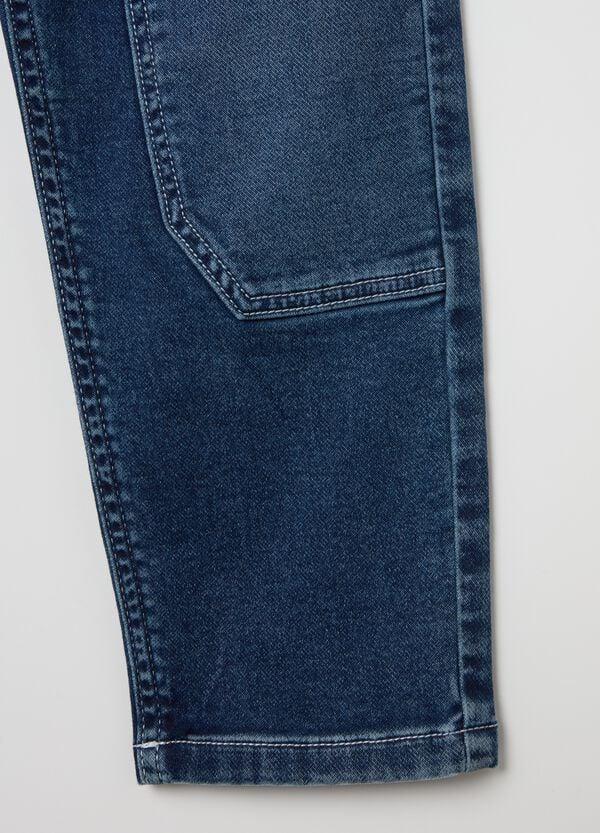 Ovs Joggers In Denim Con Coulisse