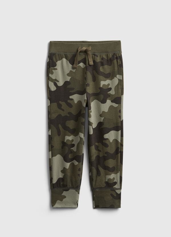 Ovs Joggers in felpa camouflage