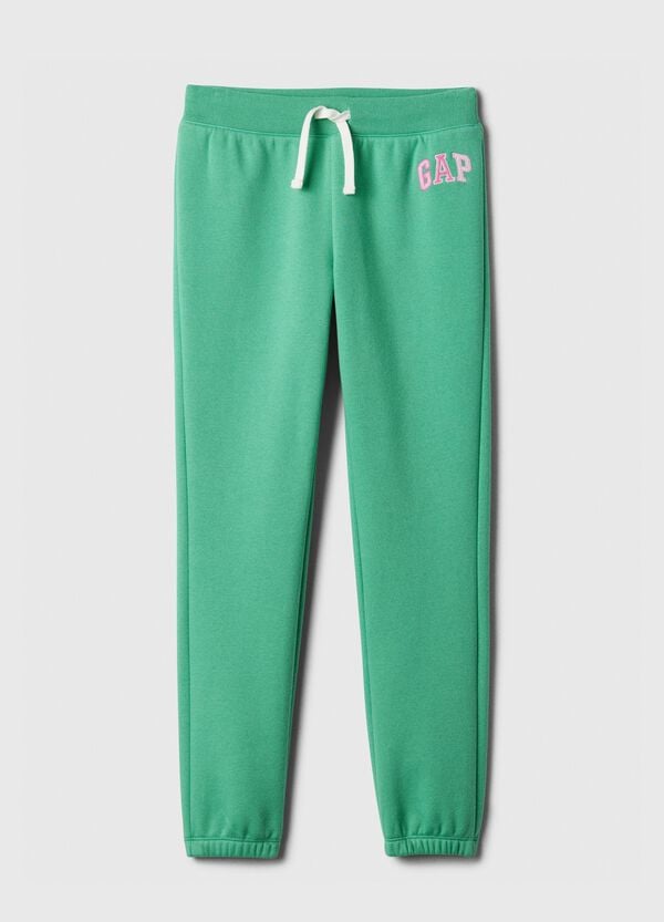 Ovs Joggers in felpa con coulisse e ricamo logo
