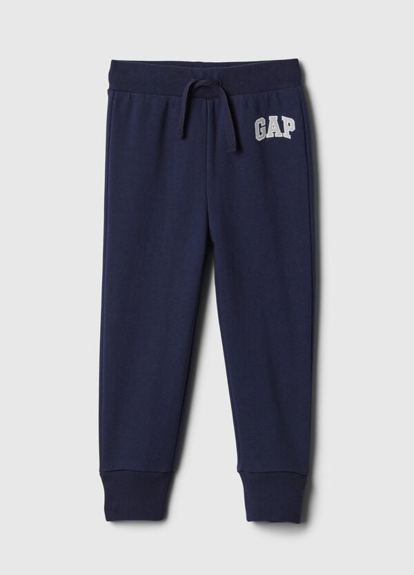 Ovs Joggers in felpa con coulisse e ricamo logo