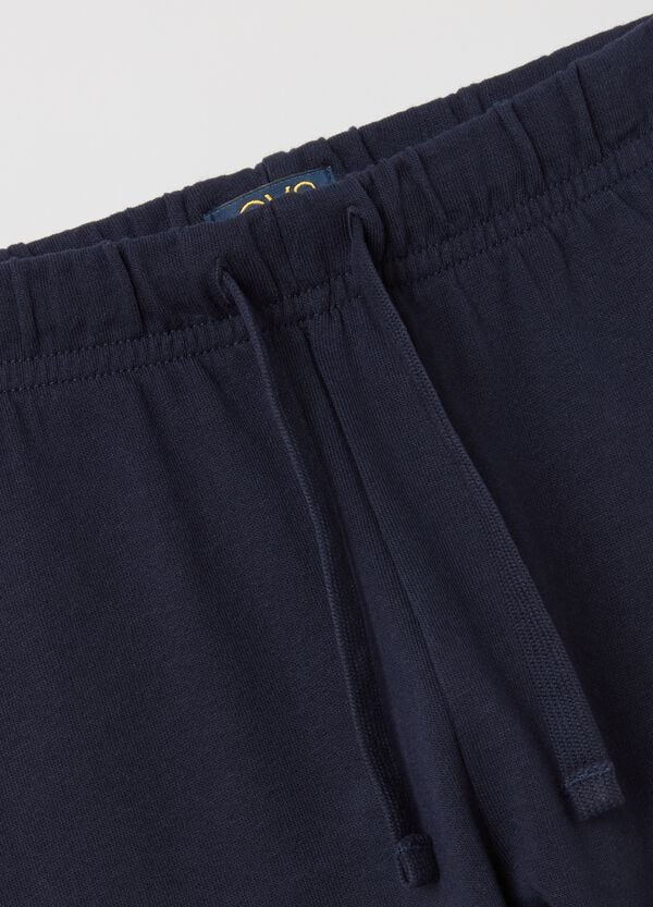 Ovs Joggers In Felpa Con Coulisse E Stampa