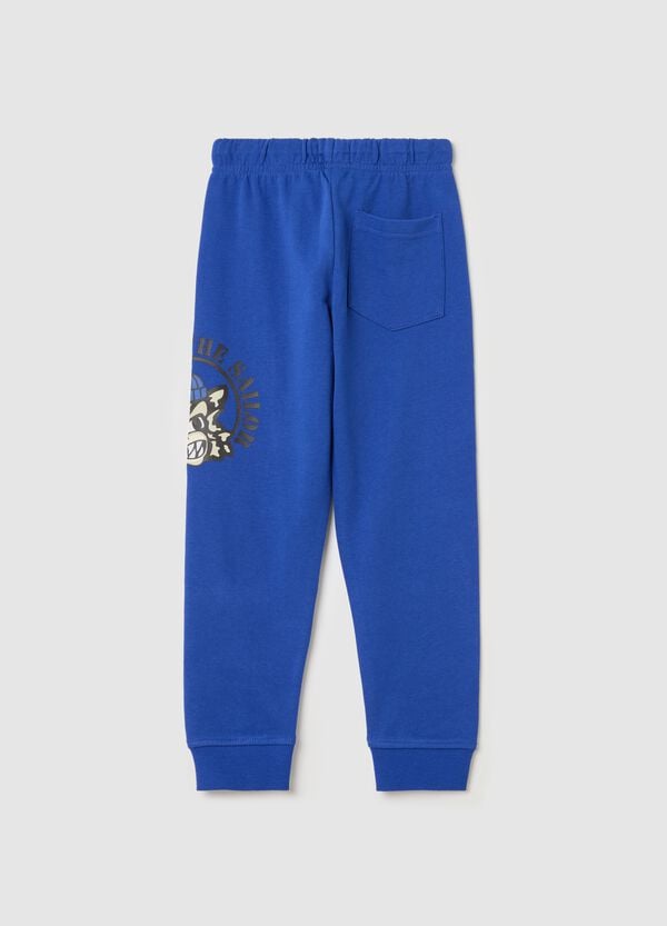 Ovs Joggers In Felpa Con Coulisse E Stampa