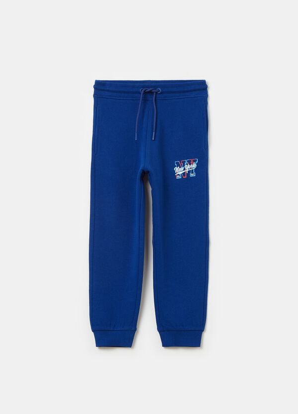 Ovs Joggers in felpa con coulisse e stampa