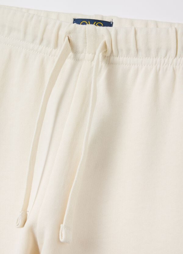Ovs Joggers In Felpa Con Coulisse E Stampa