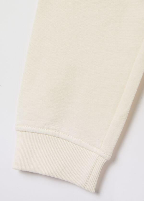 Ovs Joggers In Felpa Con Coulisse E Stampa