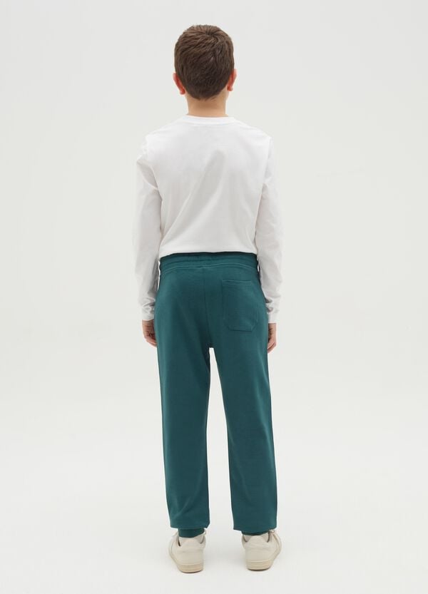 Ovs Joggers In Felpa Con Coulisse E Stampa